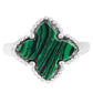 Anillo de Plata con Malaquita