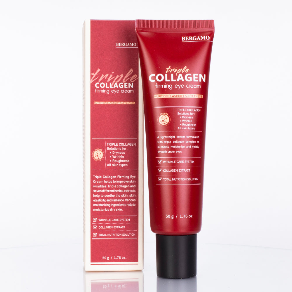 Crema para el contorno de ojos de firmeza de triple colágeno BERGAMO 3 