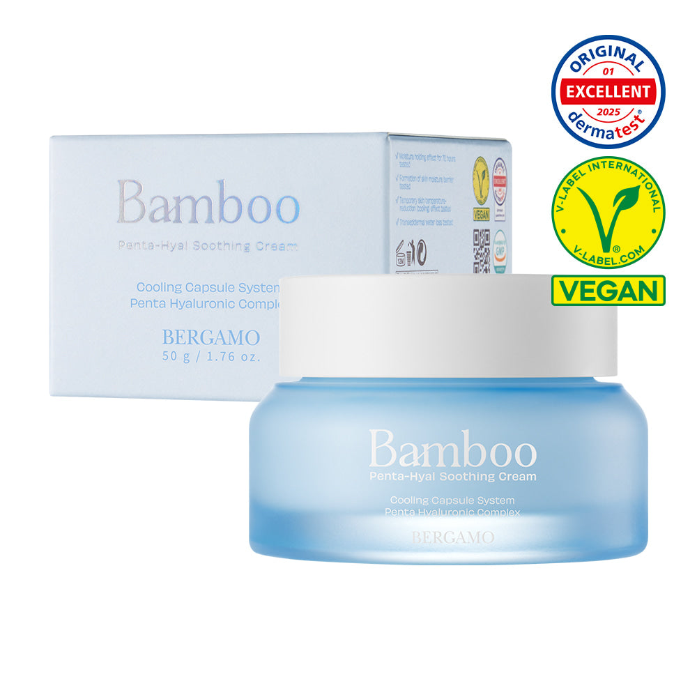 Crema calmante Penta-Hyal de bambú bergamo, 50 g