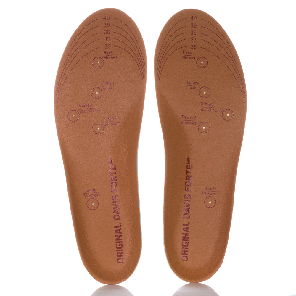 Plantillas magnéticas originales Davis® FORTE, a partir de 5 meses, reforzadas con espuma viscoelástica
