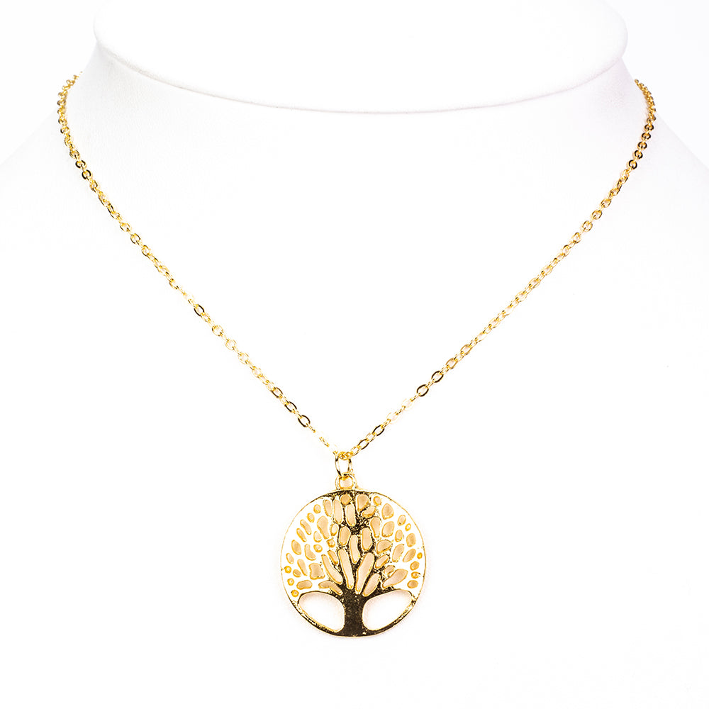 Reloj de Aleación Bañado en Oro con Cristal Emporia® Blanco ( Collar +Pendientes +Pulsera +Colgante ) 4 