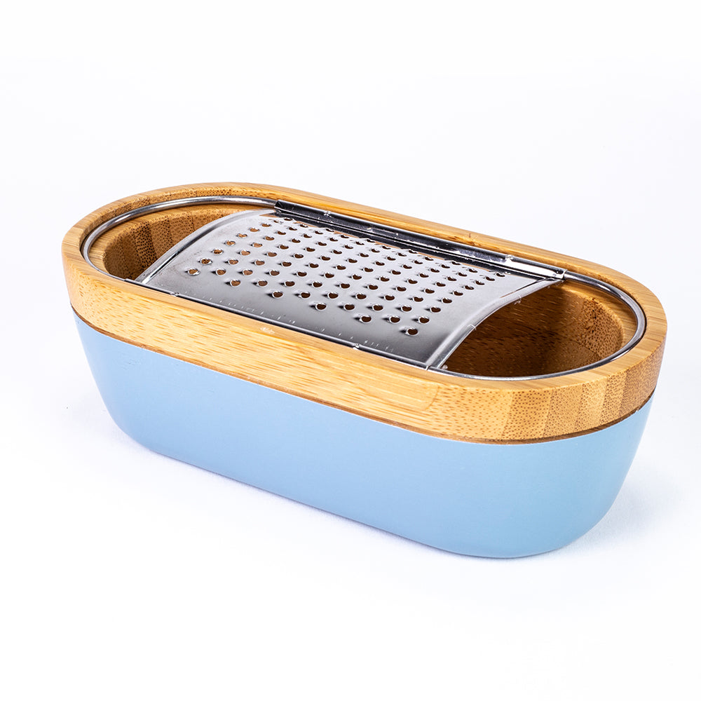 Rallador de especies con recipiente contenedor 4 