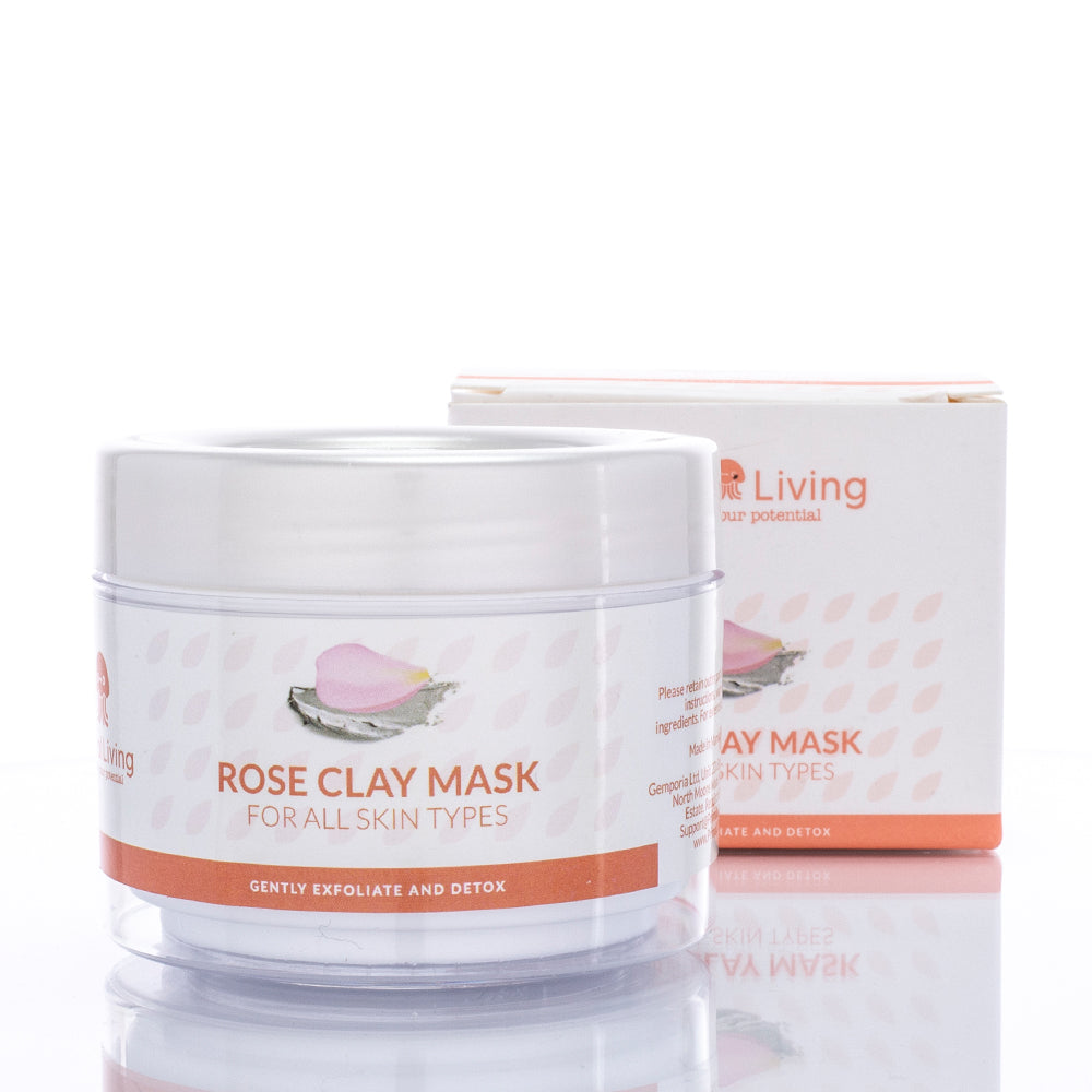 TUBO DE MASCARILLA DE ARCILLA NATURAL - ROSA ( 100ML) 7 