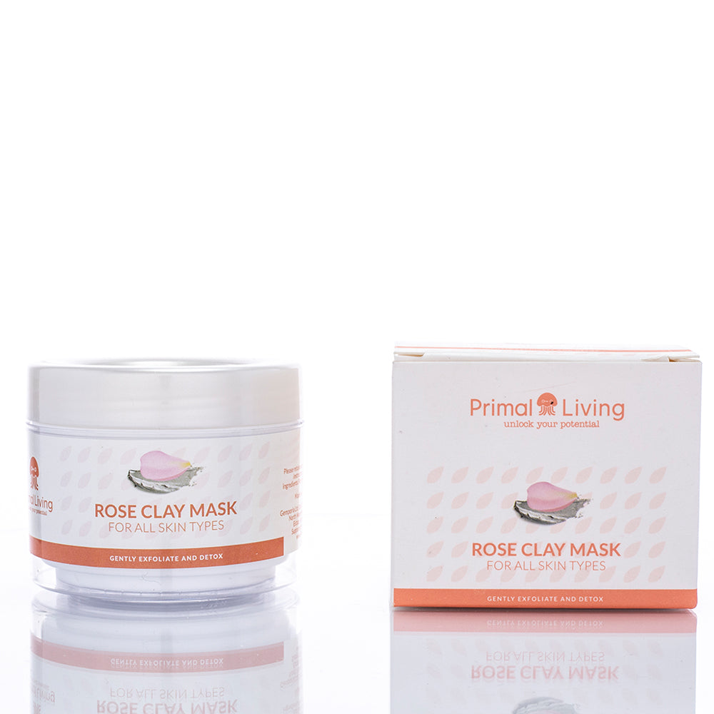TUBO DE MASCARILLA DE ARCILLA NATURAL - ROSA ( 100ML) 9 