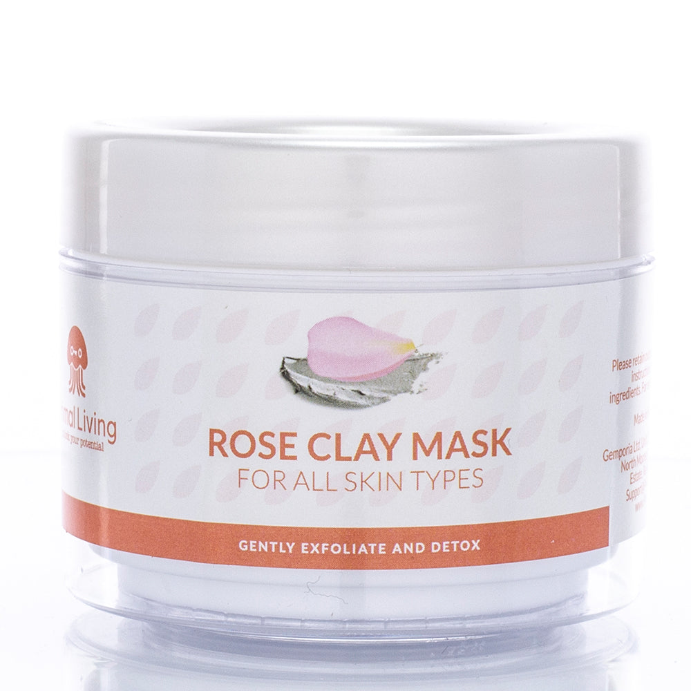 TUBO DE MASCARILLA DE ARCILLA NATURAL - ROSA ( 100ML) 1 