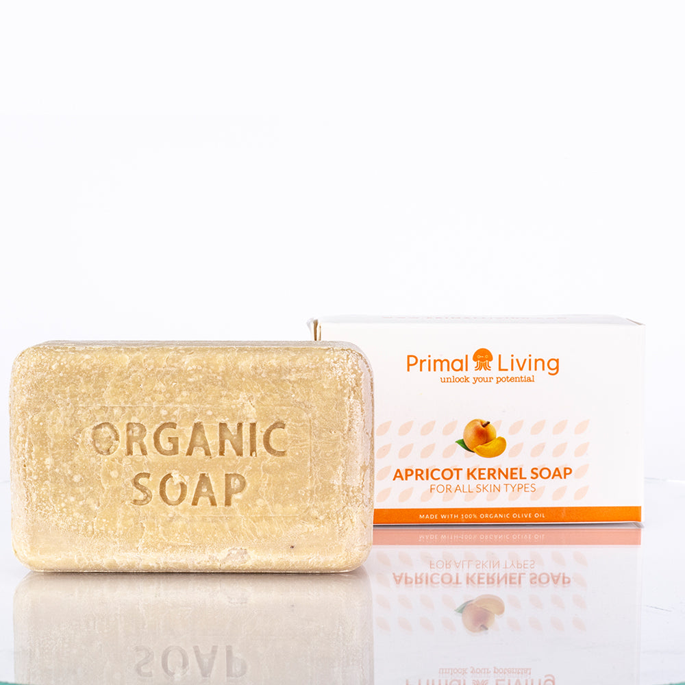 Jabón Primal Living con hueso de albaricoque 3 