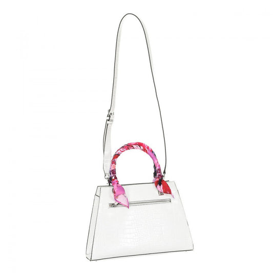 Bolso original de Guess, cuero ecológico, color: blanco