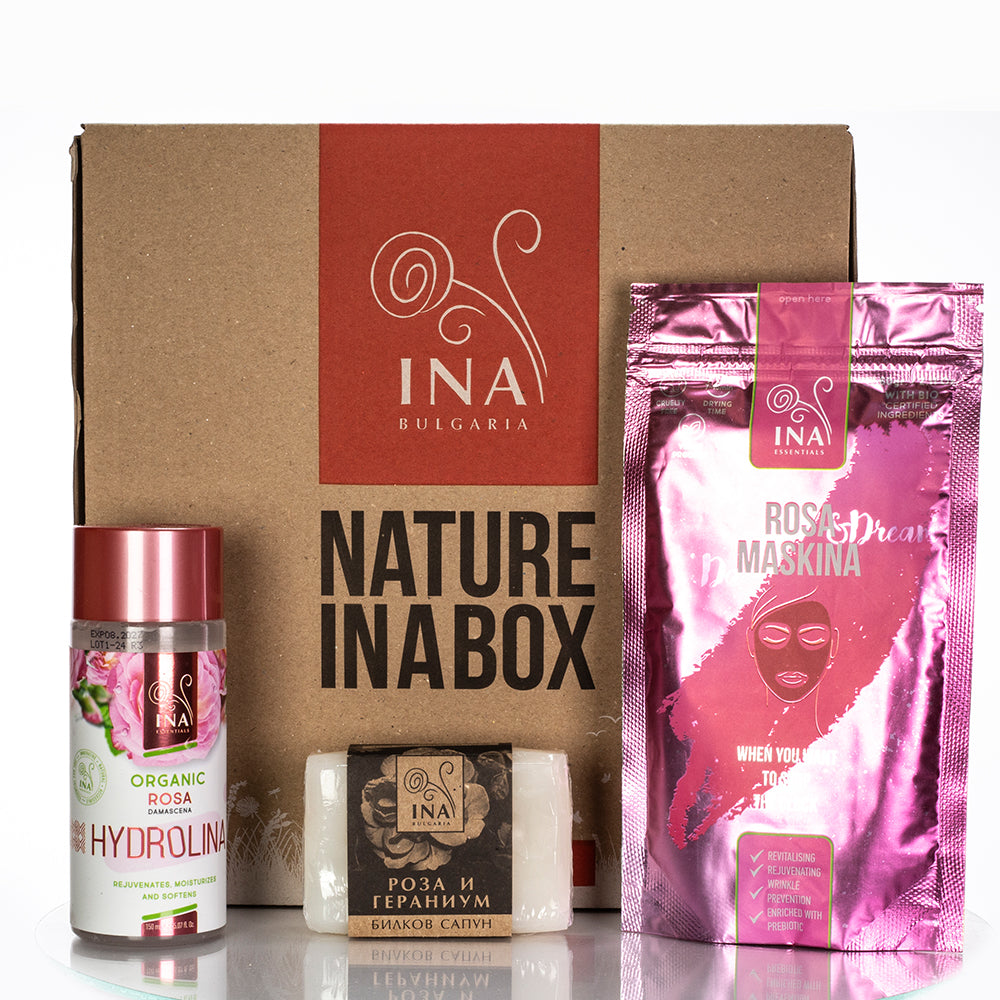 Caja de cuidado Rose Skin, para pieles maduras y secas 1 