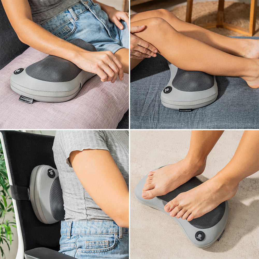 Masajeador corporal shiatsu, compacto y recargable 5 
