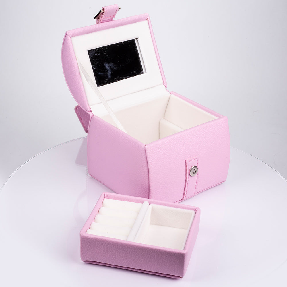 Joyero con Espejo, Rosa 2 