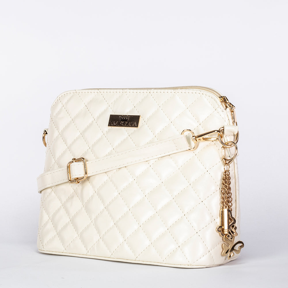 Colección de verano 2024 Emporia "Dicha brillante", set de bolsos de 5 piezas; blanco 9 