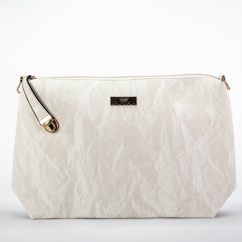 Colección Emporia de primavera 2025 - "Luna de marfil", Set de 6 bolsos: blanco 6 