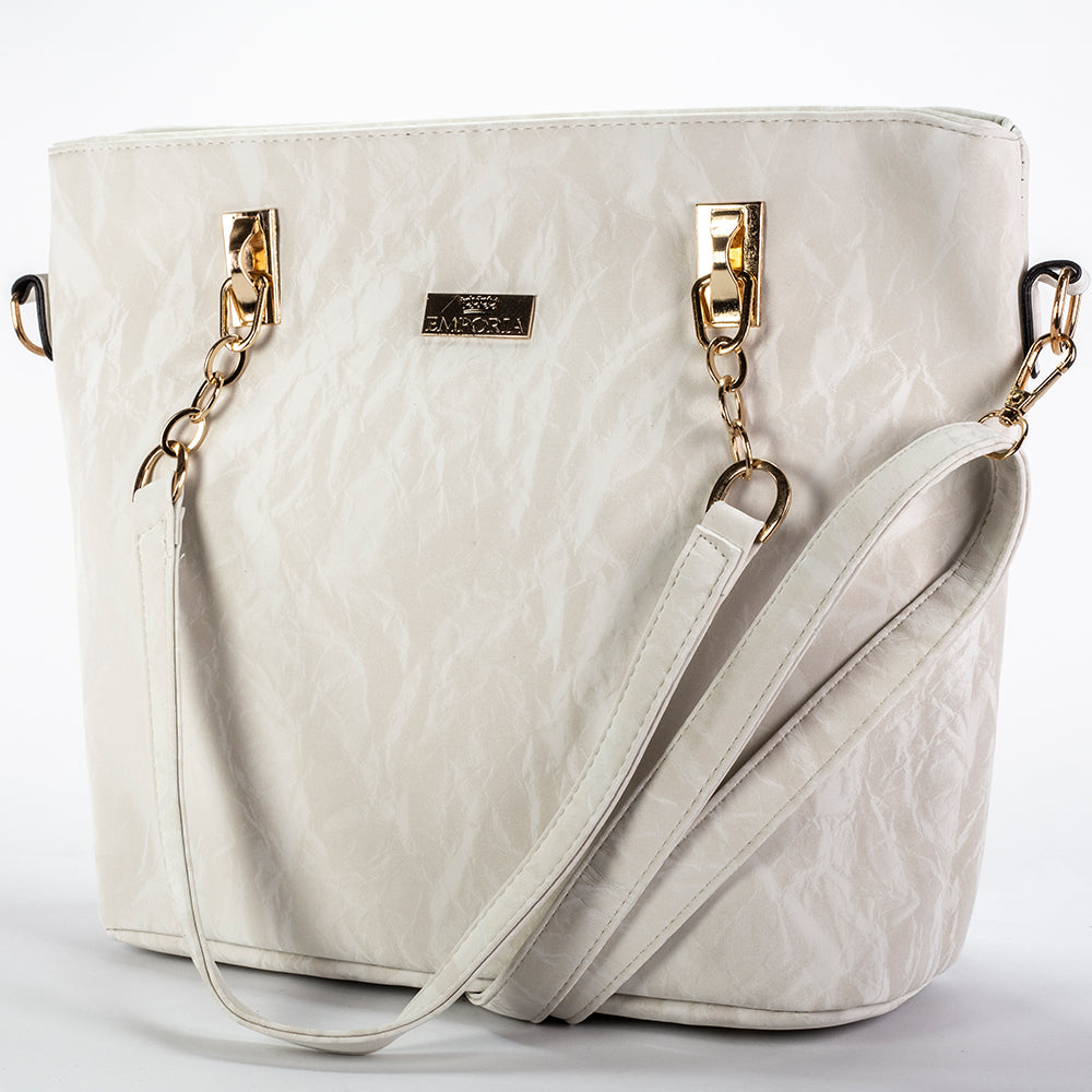 Colección Emporia de primavera 2025 - "Luna de marfil", Set de 6 bolsos: blanco 9 