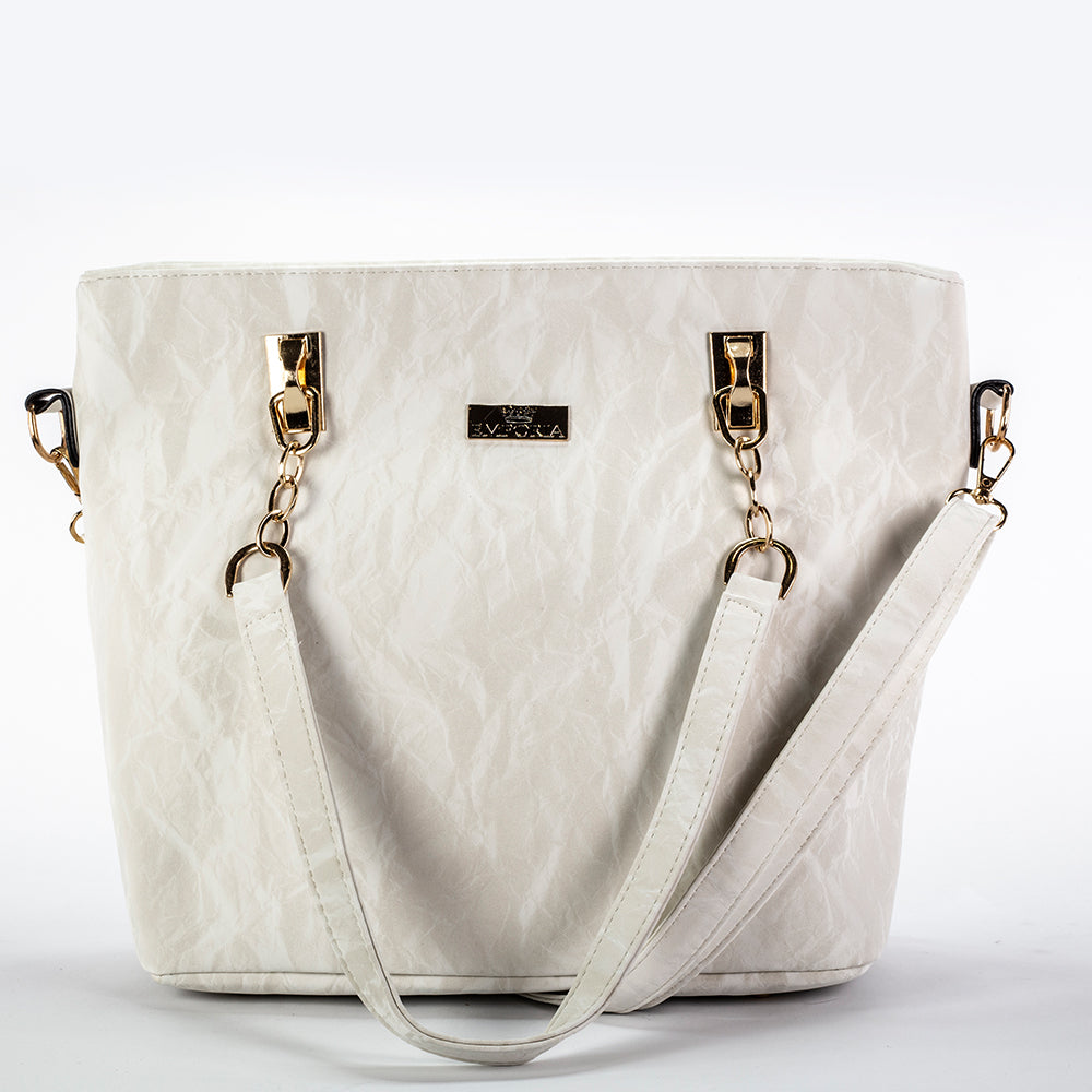 Colección Emporia de primavera 2025 - "Luna de marfil", Set de 6 bolsos: blanco 10 