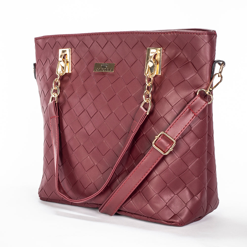 Colección Emporia de primavera 2025- " Orquídea roja", Set de 6 bolsos; red 12 