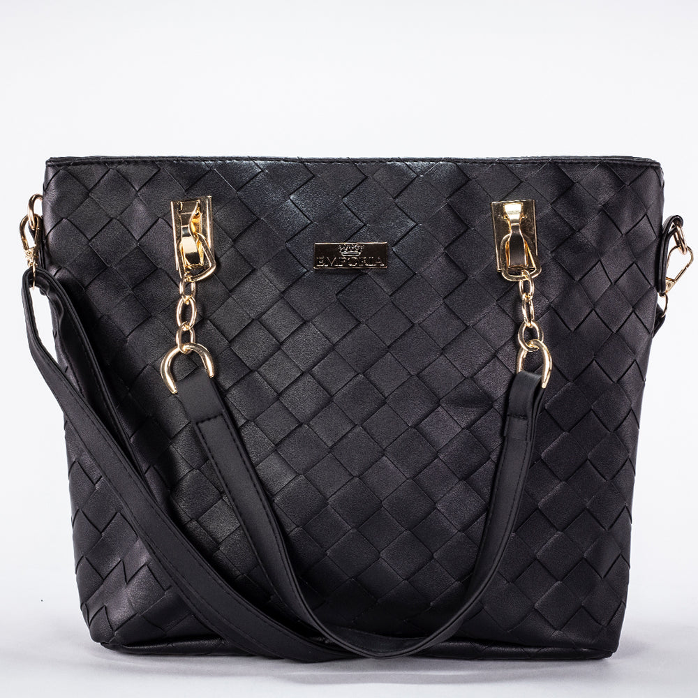 Colección Emporia de primavera 2025 - " Eclipse de ónix",Set de 6 bolsos; negro 14 