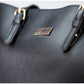 Colección Emporia de primavera 2025 - "Terciopelo oscuro", set de 3 bolsos; negro
