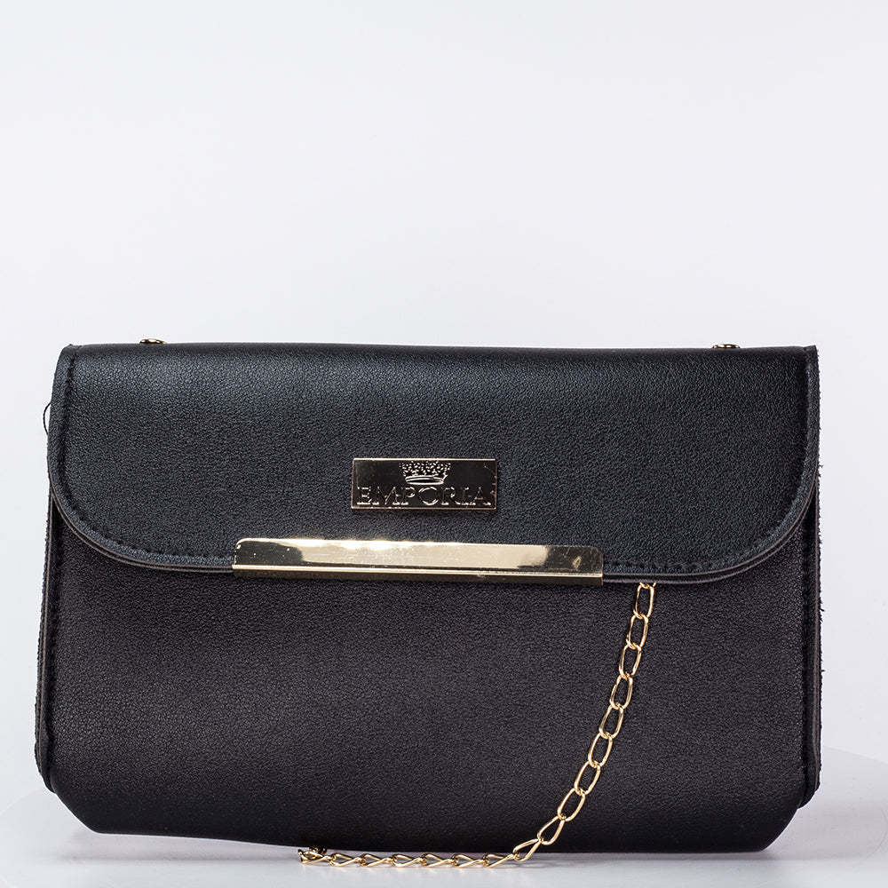Colección Emporia de primavera 2025 - "Terciopelo oscuro", set de 3 bolsos; negro 4 
