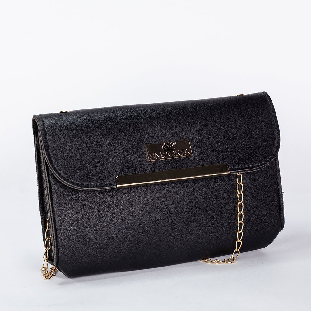 Colección Emporia de primavera 2025 - "Terciopelo oscuro", set de 3 bolsos; negro 6 