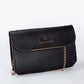 Colección Emporia de primavera 2025 - "Terciopelo oscuro", set de 3 bolsos; negro