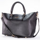 Colección Emporia de primavera 2025 - "Terciopelo oscuro", set de 3 bolsos; negro