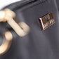 Colección Emporia de primavera 2025 - "Terciopelo oscuro", set de 3 bolsos; negro