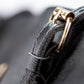 Colección Emporia de primavera 2025 - "Terciopelo oscuro", set de 3 bolsos; negro