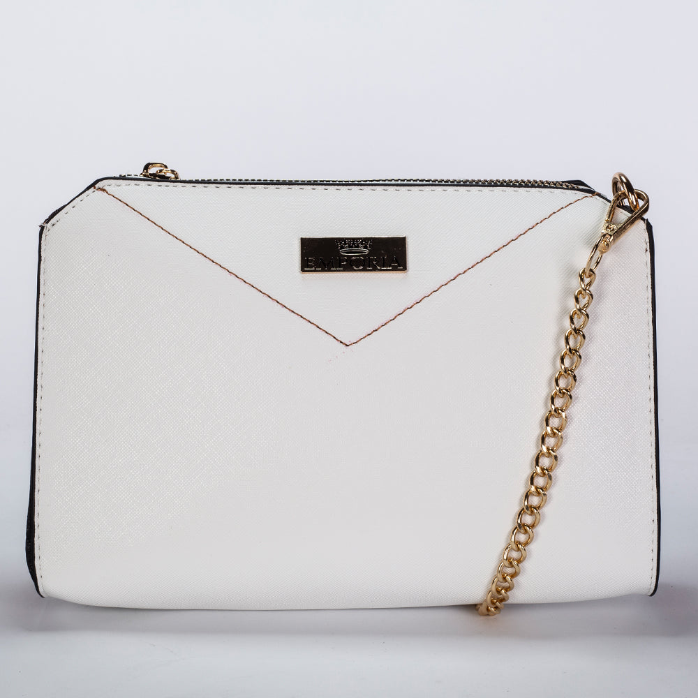 Colección Emporia de primavera 2025- " Luz de Luna moca", Set de 4 bolsos; blanco 3 