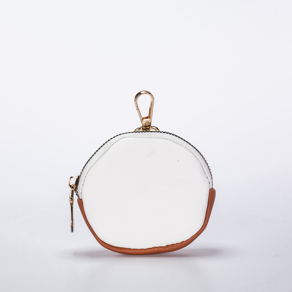 Colección Emporia de primavera 2025- " Luz de Luna moca", Set de 4 bolsos; blanco 8 