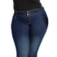 Jeggins MyFit - Leggins con efecto vaquero que sientan bien a todos los tipos de cuerpo (EU size: 44-50)