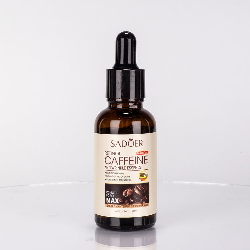 Sérum facial antiarrugas con retinol y cafeína de SADOER