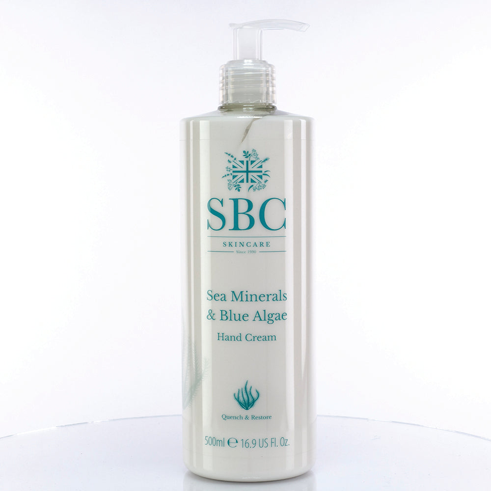 Colección de dos productos de cuidado de manos con minerales del mar SBC 3 