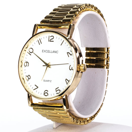 Reloj de mujer Excellanc con correa de acero inoxidable