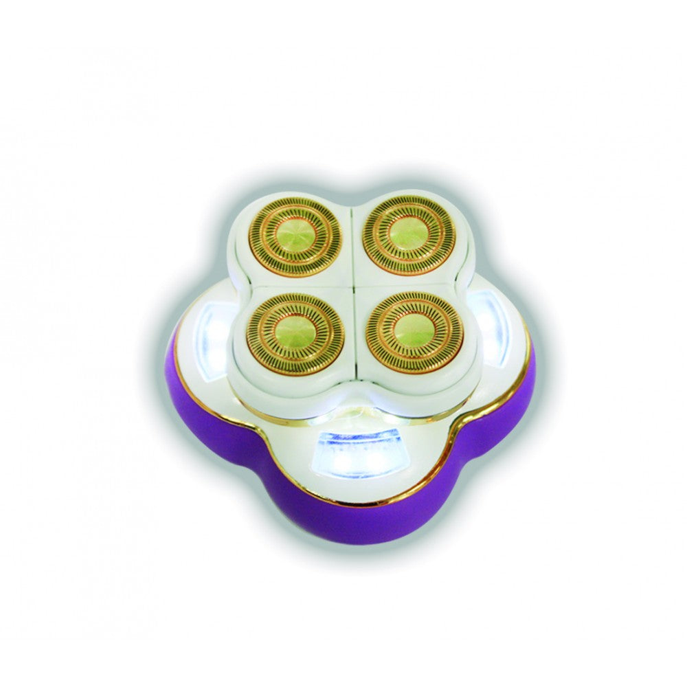 Velform Amazing Legs – dispozitiv reîncărcabil pentru îndepărtarea părului, fără durere, cu capăt placat cu aur de 18K