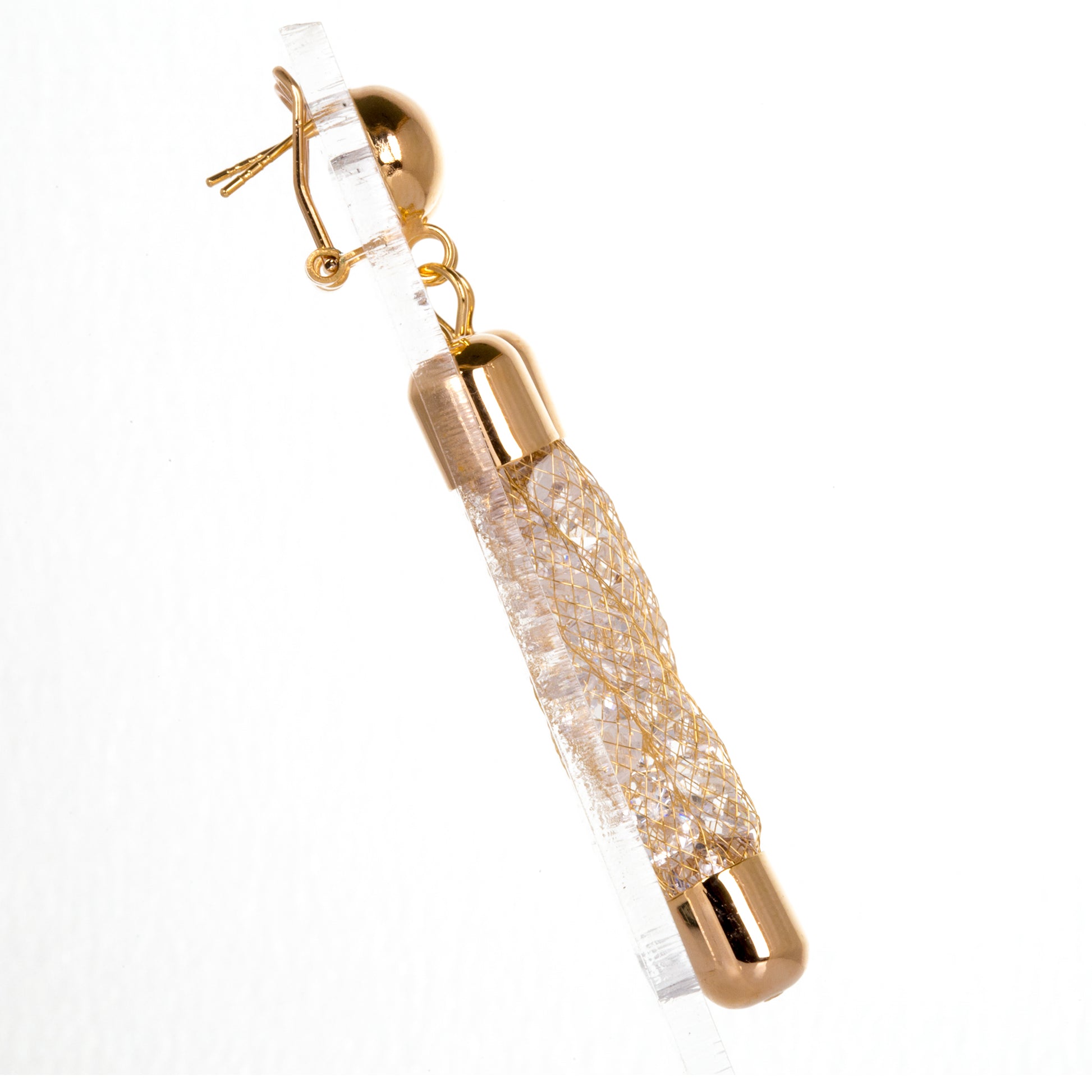 Conjunto de Aleación Bañado en Oro con Cristal Emporia® Multicolor 4 