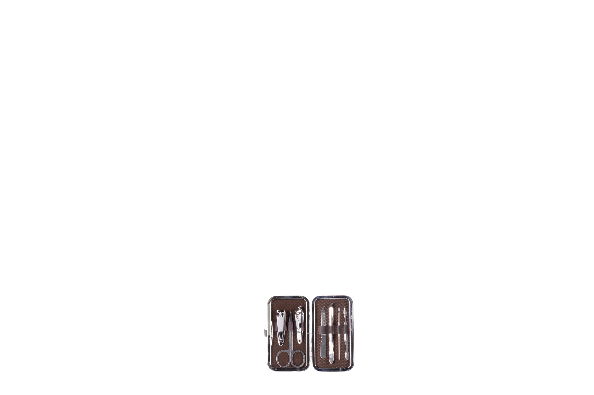 Emporia set de 5 bolsos + REGALO de set de manicura en beige claro 3 