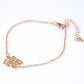 Conjunto de Aleación Bañado en Oro ( Collar +Pulsera )