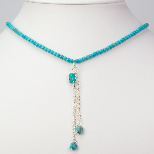 Collar de Plata con Turquesa