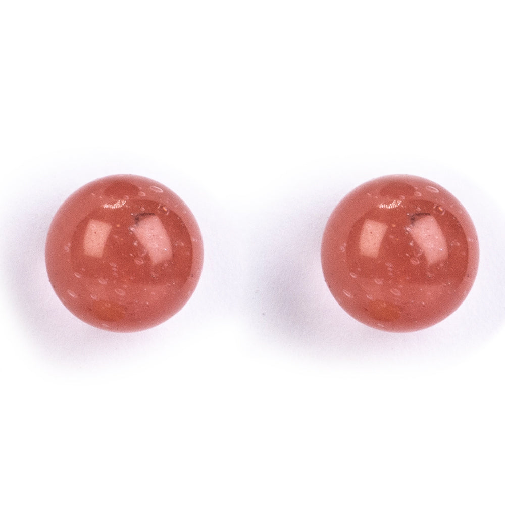 Conjunto de Aleación Bañado en Oro con Ágata Roja y Amatista ( Collar +Pendientes +Pulsera ) 17 