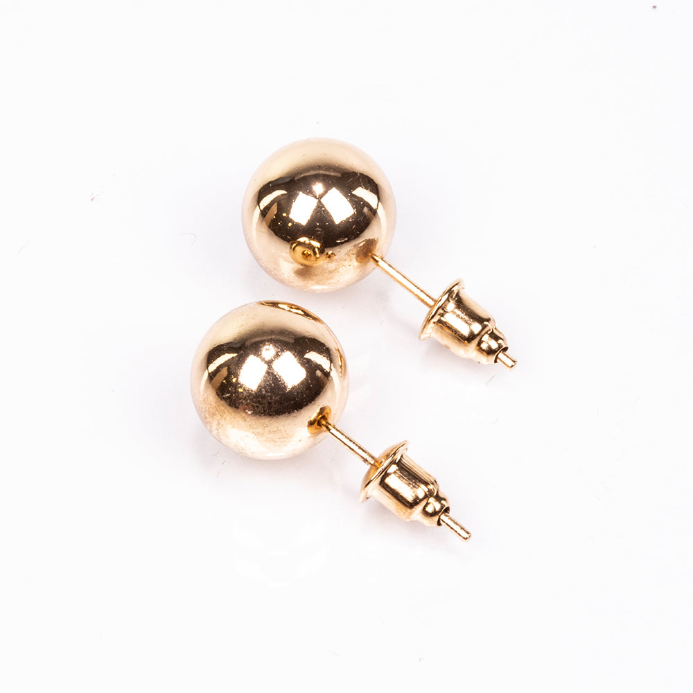 Conjunto de Aleación Bañado en Oro con Cristal Emporia® Blanco ( Collar +Pendientes +Pulsera )