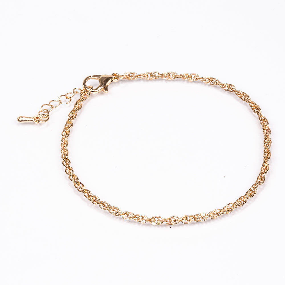 Conjunto de Aleación Bañado en Oro con Cristal Emporia® Blanco ( Collar +Pendientes +Pulsera )