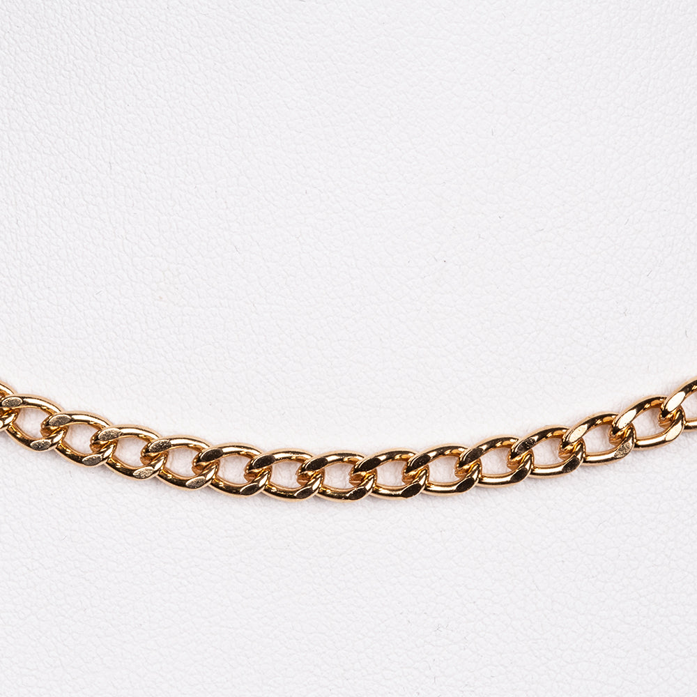 Conjunto de Aleación Bañado en Oro con Cristal Emporia® Blanco ( Collar +Pendientes +Pulsera )