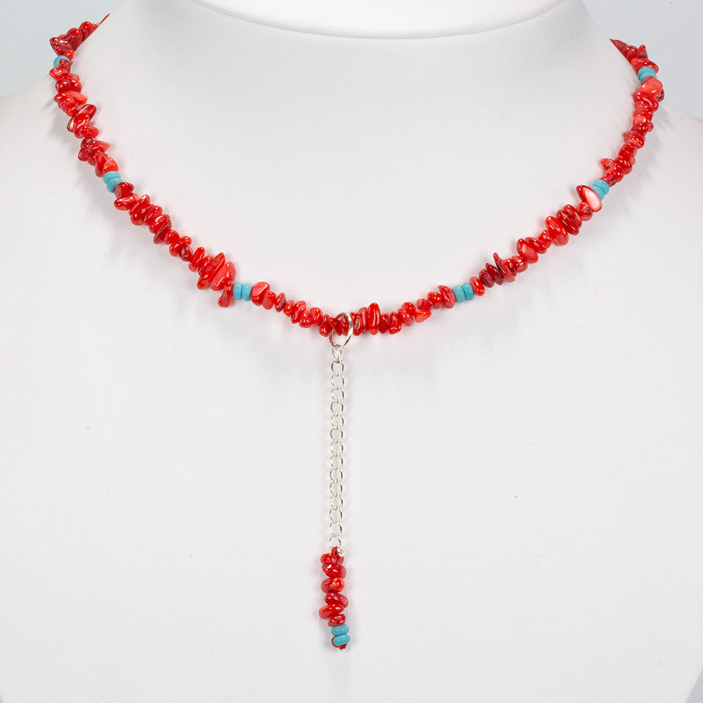 Collar de Plata con Turquesa