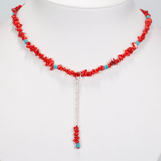 Collar de Plata con Turquesa