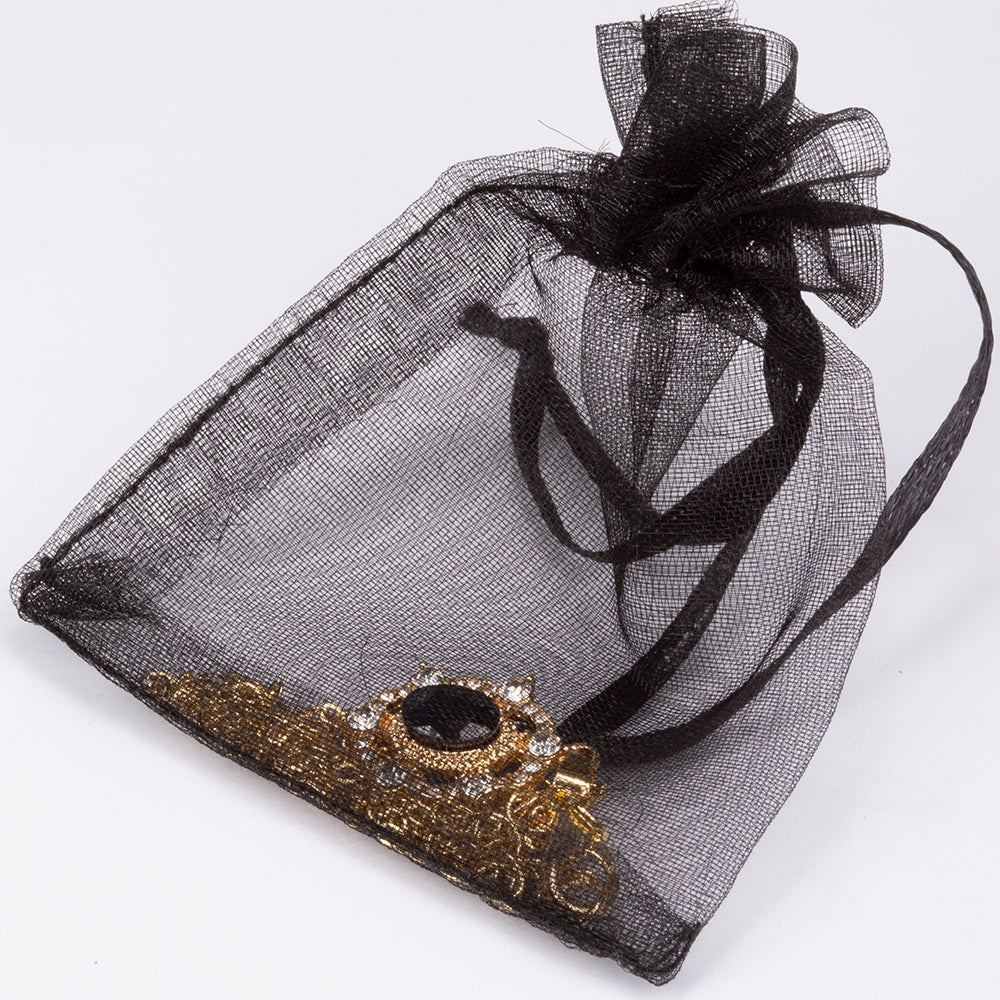 Collar de Aleación Bañado en Oro con Zafiro y Cristal Emporia® Blanco ( Collar +Colgante ) 4 