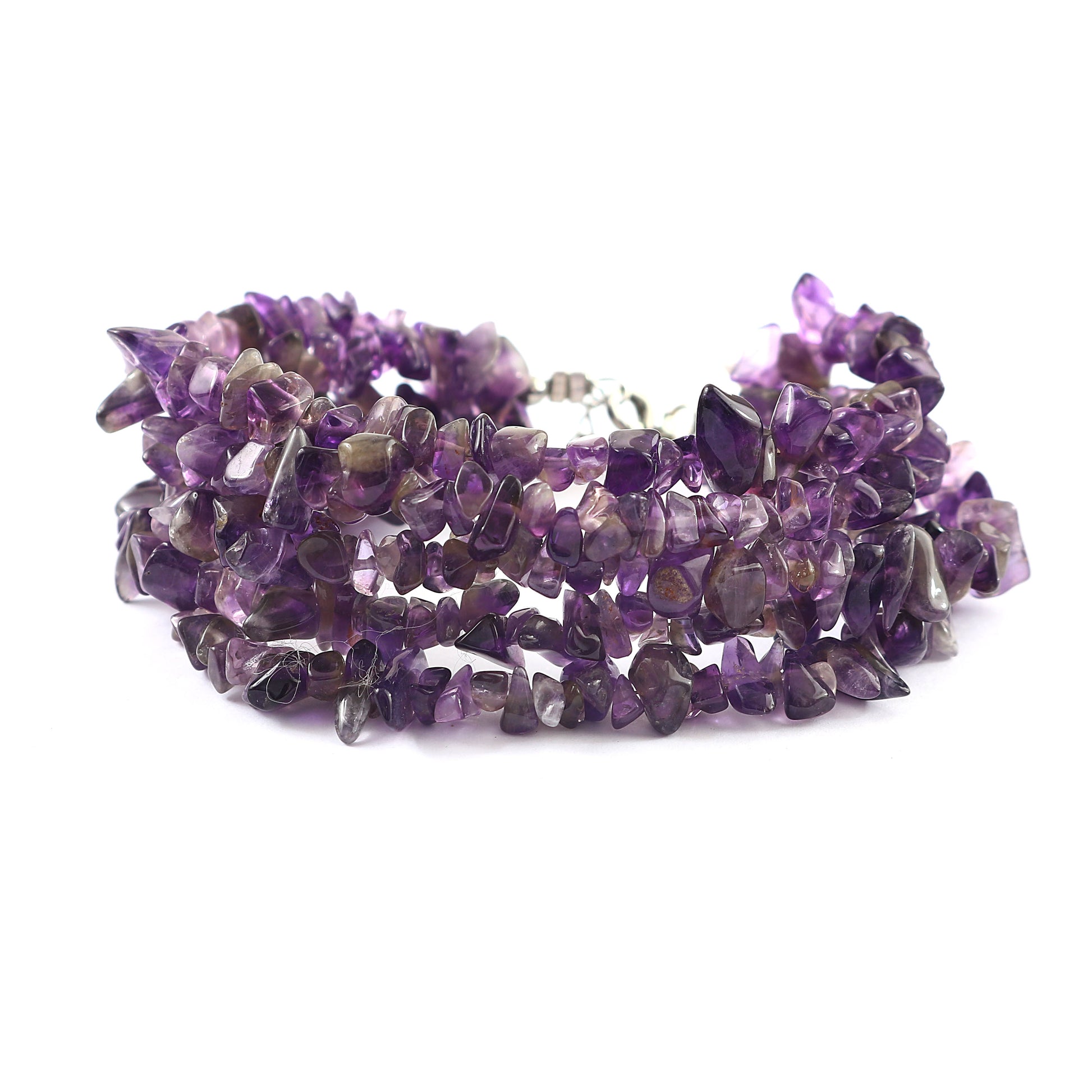 Pulsera de Plata con Amatista 1 