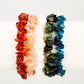 Conjunto Pepita con Esmeralda de Brasil y Apatita neón ( Pulsera )