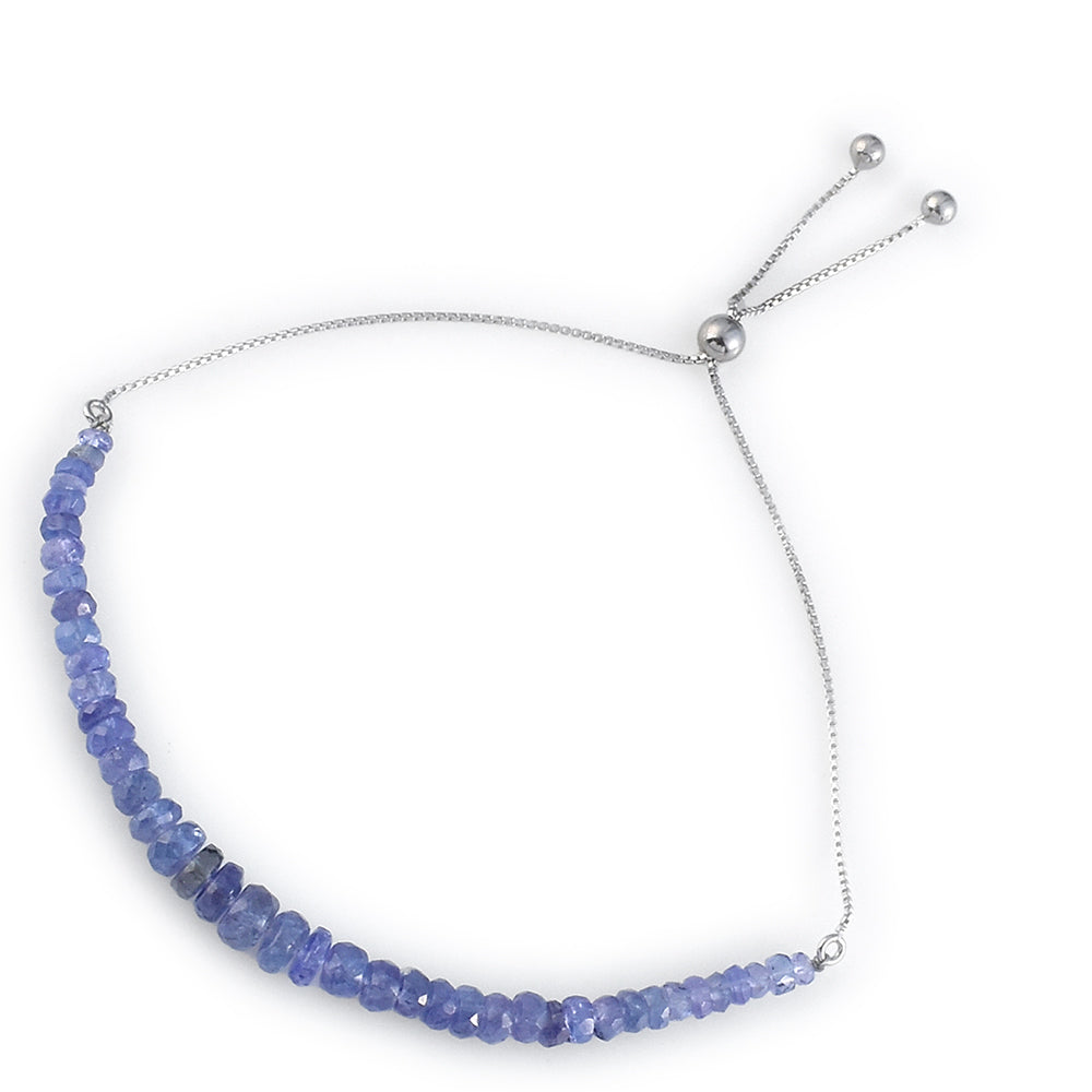 Pulsera de Plata con Tanzanita 3 