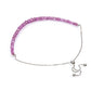 Pulsera de Plata con Rubí de Mozambique