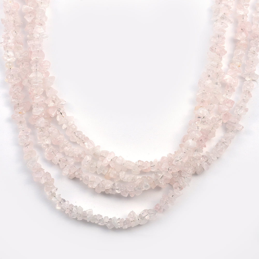 Collar Pepita con Cuarzo Rosado 4 